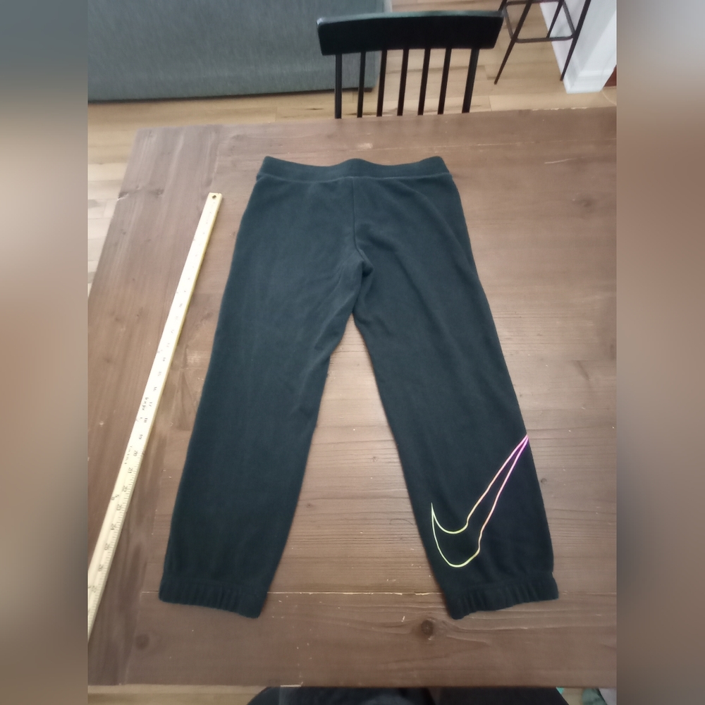 Nike Swoosh Womens Tracksuit Pants Trousers Joggers Training GYM Black Dance